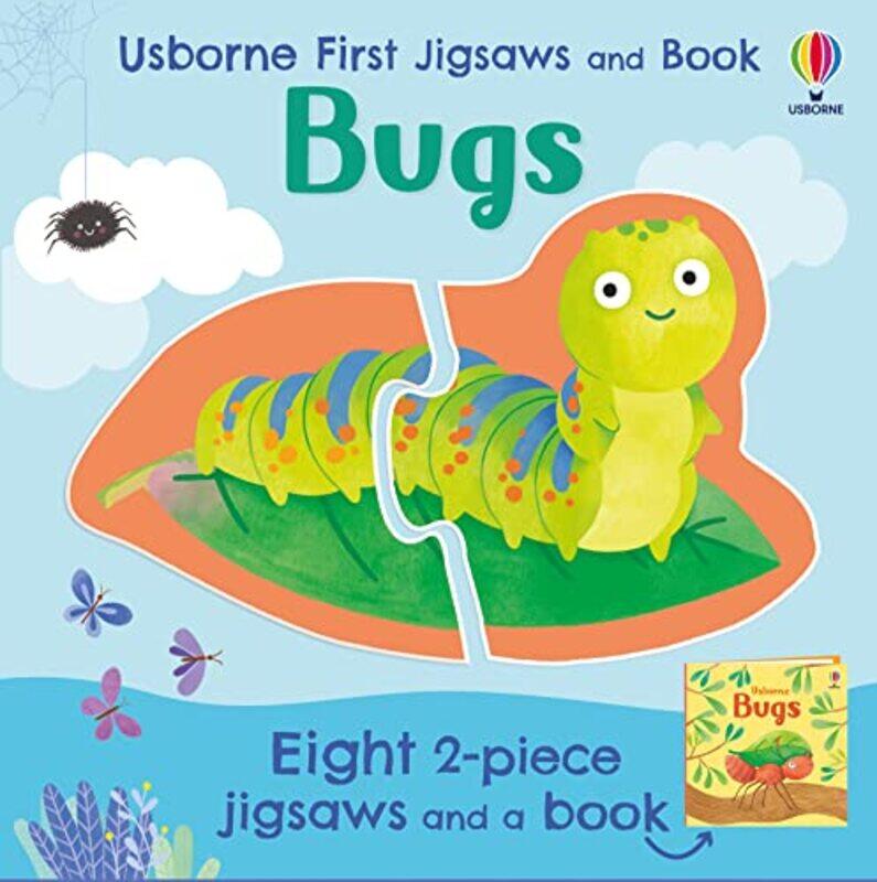 

Usborne First Jigsaws And Book Bugs by Ben Riggs-Paperback