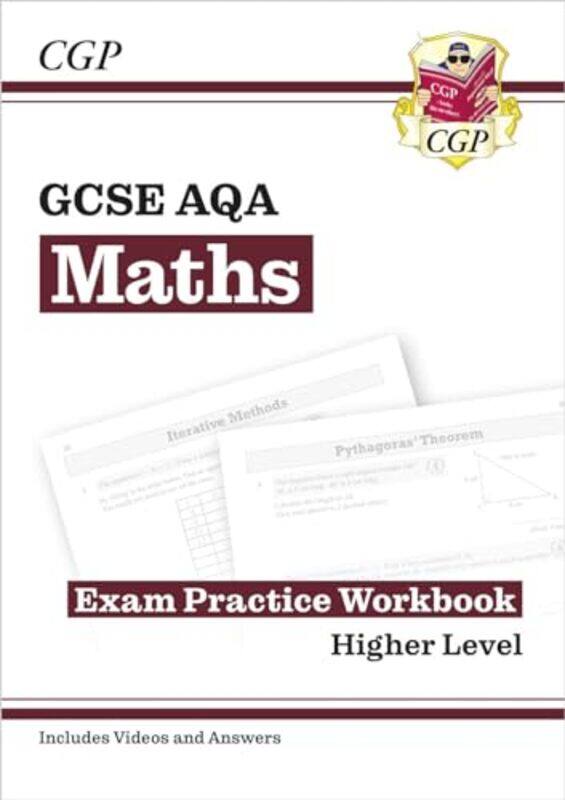 

GCSE Maths AQA Exam Practice Workbook Higher includes Video Solutions and Answers by CGP BooksCGP Books-Paperback