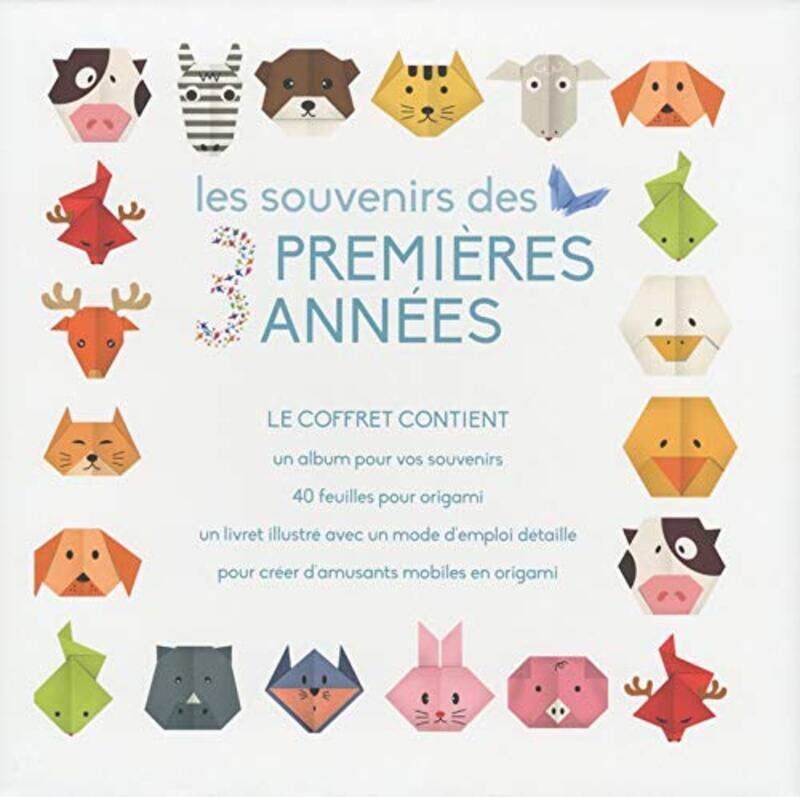 Les souvenirs des 3 premi res ann es (gar on) : Le coffret contient : un album pour vos souvenirs, 4,Paperback by Valeria Manferto de Fabianis