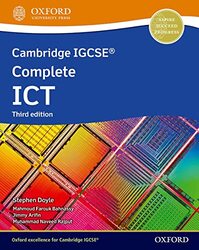 Cambridge Igcse Complete Ict Student Book Third Edition by Doyle, Stephen - Bahnassy, Mahmoud Farouk - Arifin, Jimmy - Rajput, Muhammad Naveed Paperback