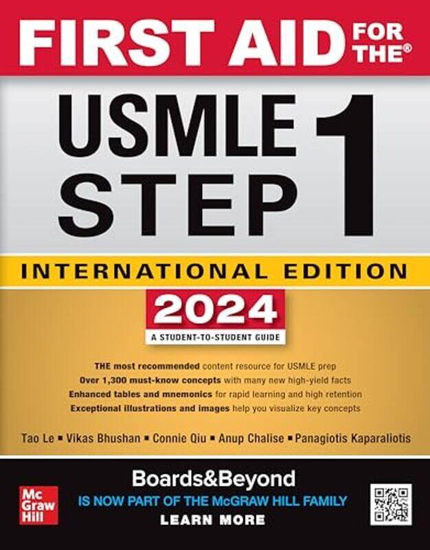 

First Aid For The Usmle Step 1 2024 Ie -Paperback