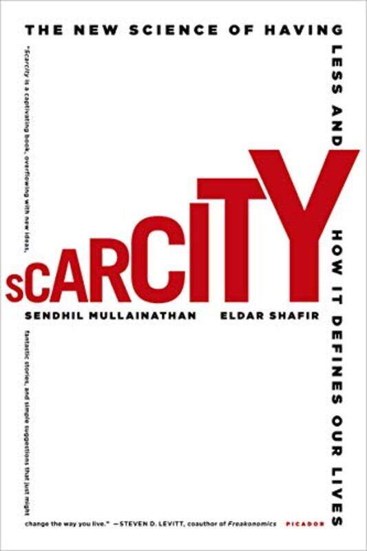 

Scarcity By Mullainathan Sendhil - Paperback