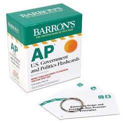 AP U.S. Government and Politics Flashcards, Fourth Edition:Up-to-Date Review + Sorting Ring for Cust,Paperback, By:Curt Lader