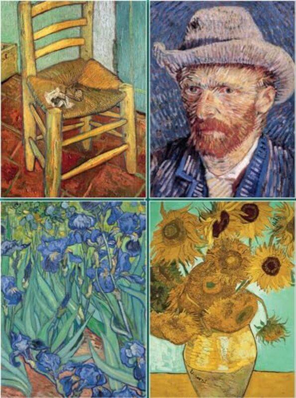 

Set of Four Magnetic Notepads Van Gogh by Kelly Gaffney-Paperback