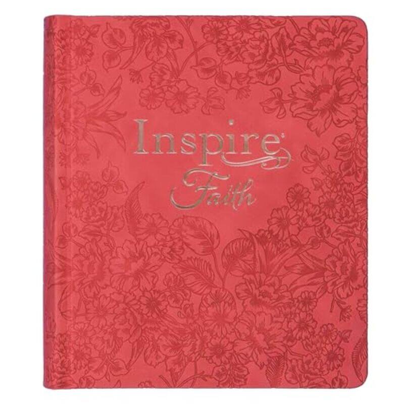 

Nlt Inspire Faith Bible Filament Enabled Edition Coral By Tyndale -Hardcover