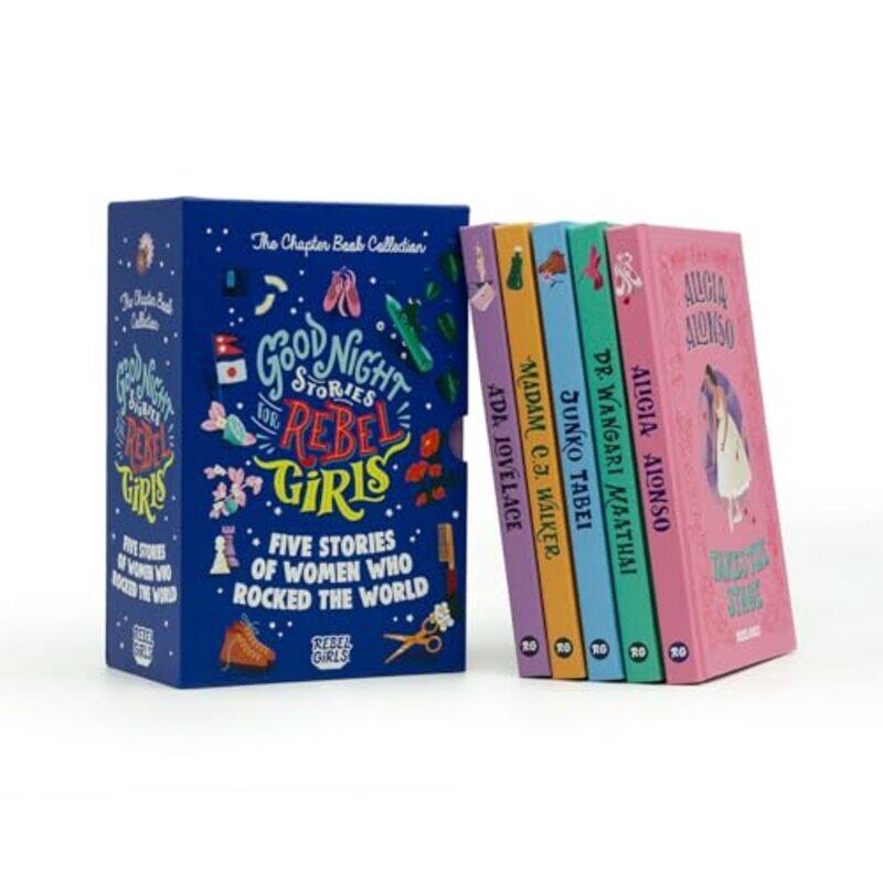 

Good Night Stories for Rebel Girls The Chapter Book Collection by Rebel Girls-Hardcover