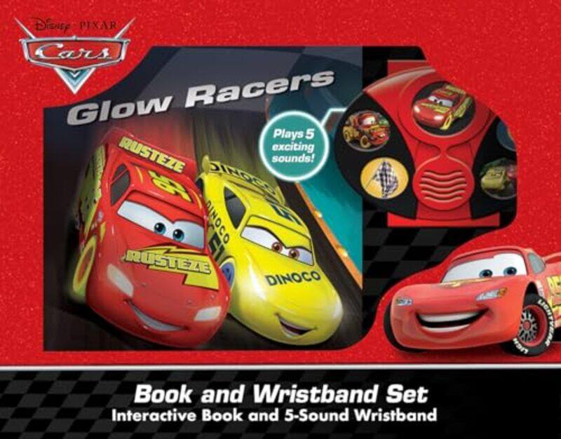 

Disney Pixar Cars Glow Racers Book By Phoenix - Hardcover