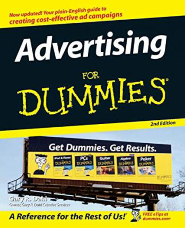 

Advertising For Dummies, Paperback Book, By: Gary Dahl