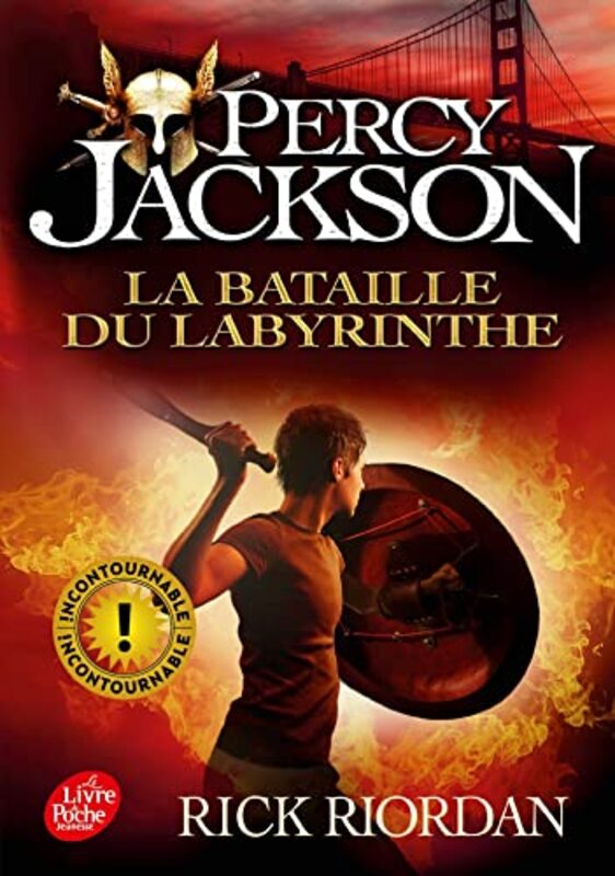 Percy Jackson Tome 4 La Bataille Du Labyrinthe by RIORDAN RICK -Paperback