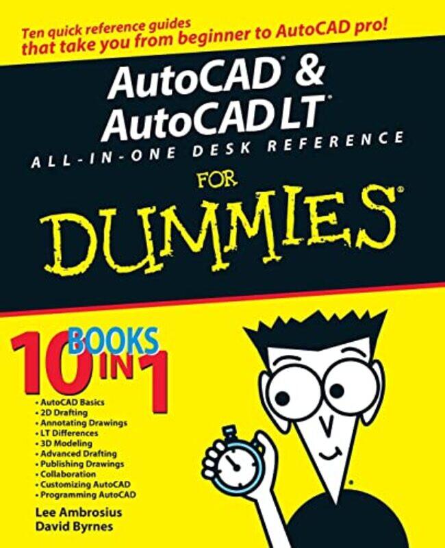 

Autocad and Autocad Lt Allinone Desk Reference For Dummies For Dummies Computertech by David Byrnes..Paperback