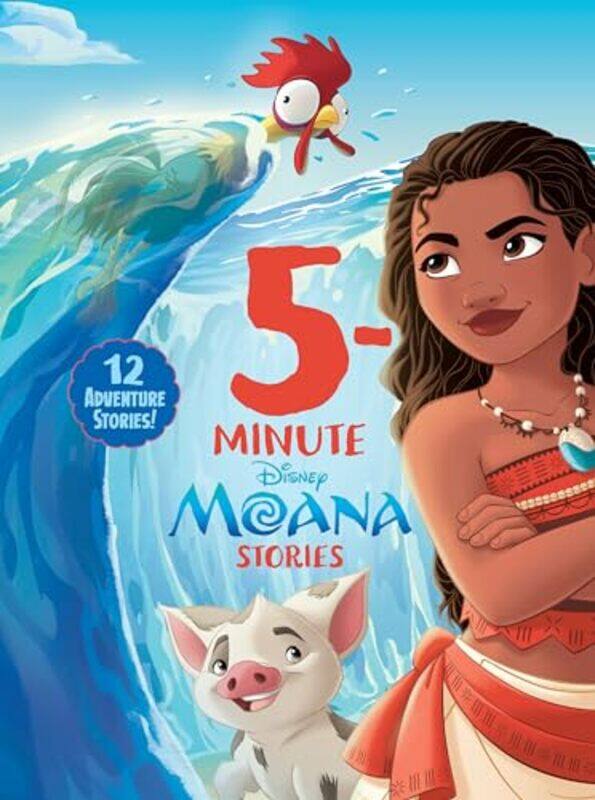 

5Minute Moana Stories by Disney Book Group - Hardcover