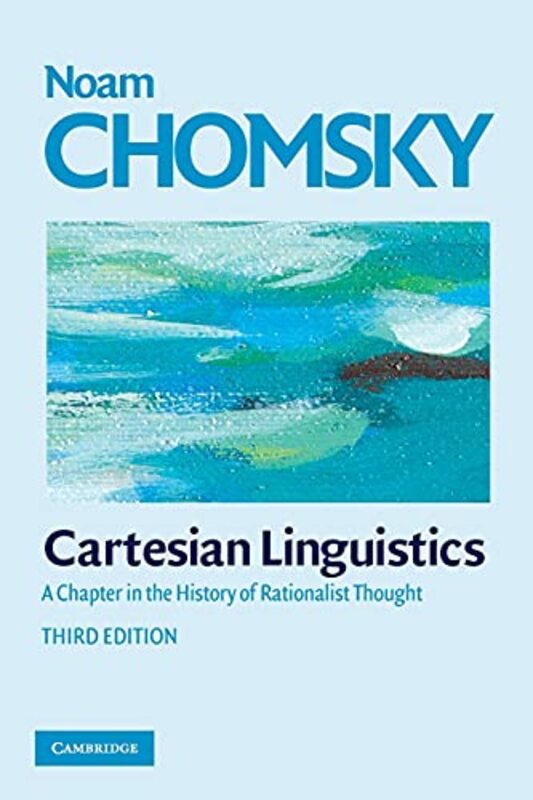 Cartesian Linguistics by Noam Massachusetts Institute of Technology Chomsky-Paperback