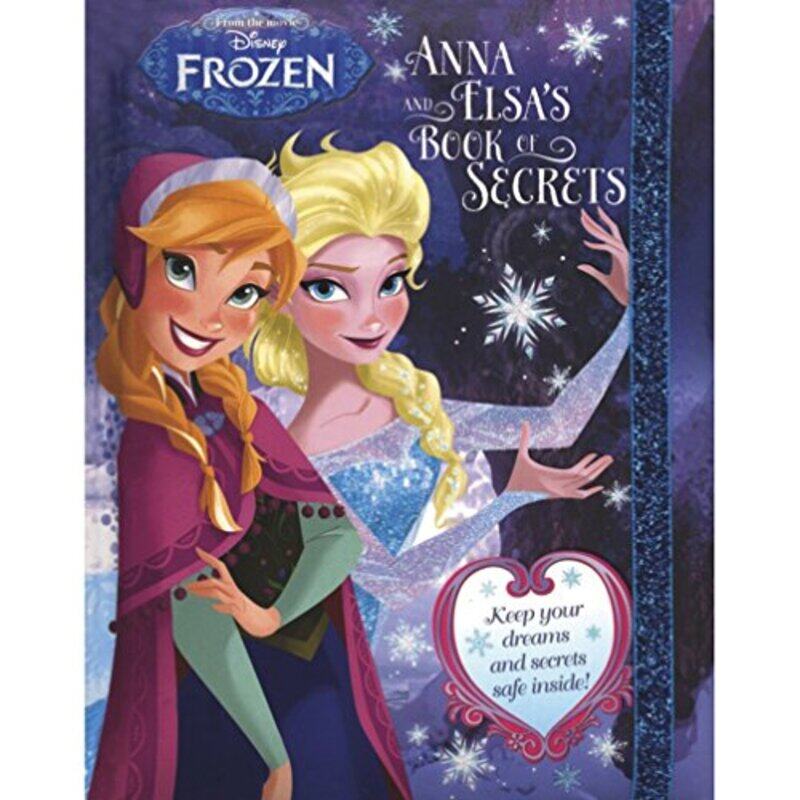 

Disney Frozen Anna & Elsa's Book of Secrets, Hardcover Book, By: Parragon