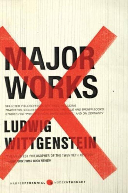 

Major Works By Wittgenstein Ludwig - Paperback
