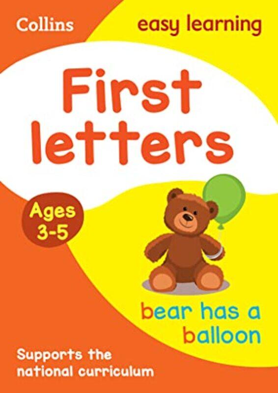 

First Letters Ages 35 by Collins Easy Learning-Paperback