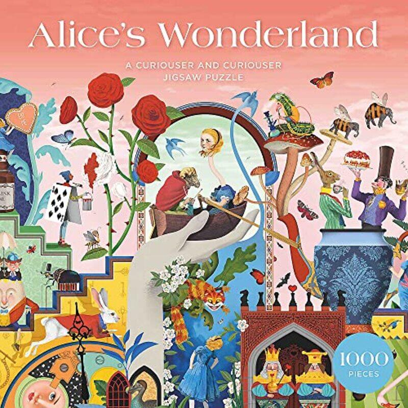 

Alices Wonderland A Curiouser And Curiouser Jigsaw Puzzle,Paperback By Ryder, Brett - Snider, Rachel