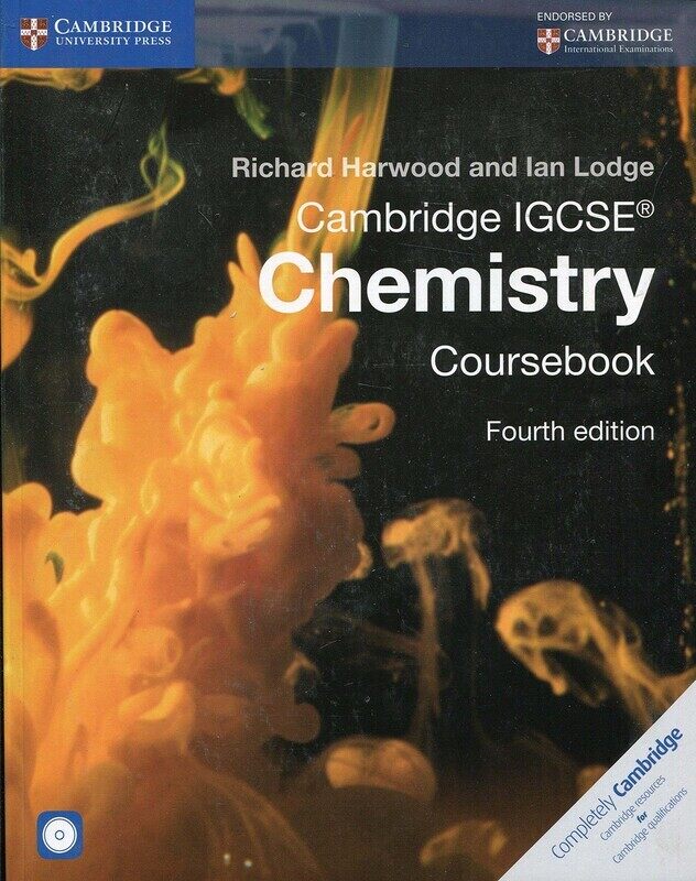 

Cambridge IGCSE (R) Chemistry Coursebook with CD-ROM, Paperback Book, By: Richard Harwood and Ian Lodge