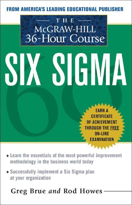 McGraw Hill 36 Hour Six Sigma Course