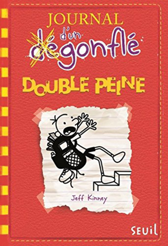 Journal d'un degonfle 11. Double peine, Paperback Book, By: Jeff Kinney