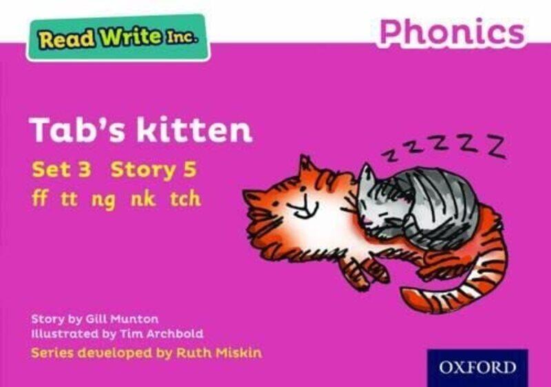 

Read Write Inc Phonics Tabs Kitten Pink Set 3 Storybook 5 by David Alderton-Paperback