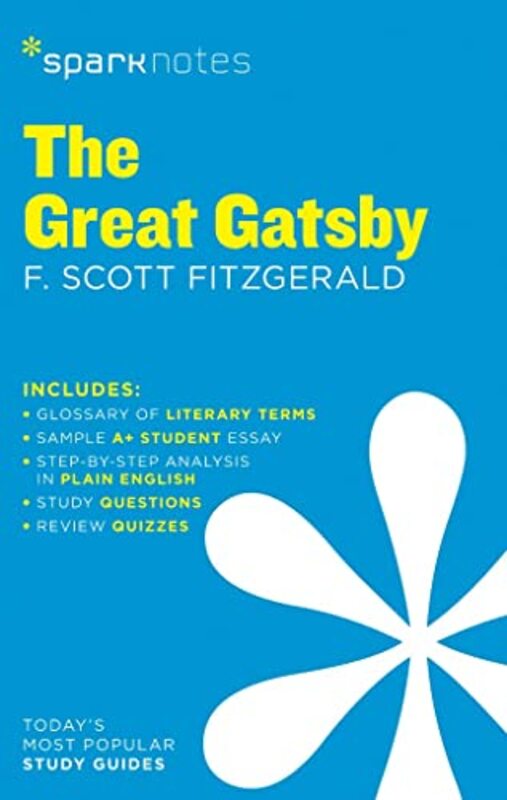 The Great Gatsby SparkNotes Literature Guide , Paperback by SparkNotes - Fitzgerald, F. Scott