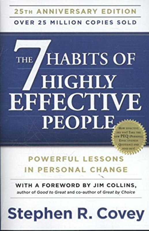 

OP The 7 Habits of Highly Effective People: Powerful Lessons in Personal Change, Paperback Book, By: Stephen R. Covey