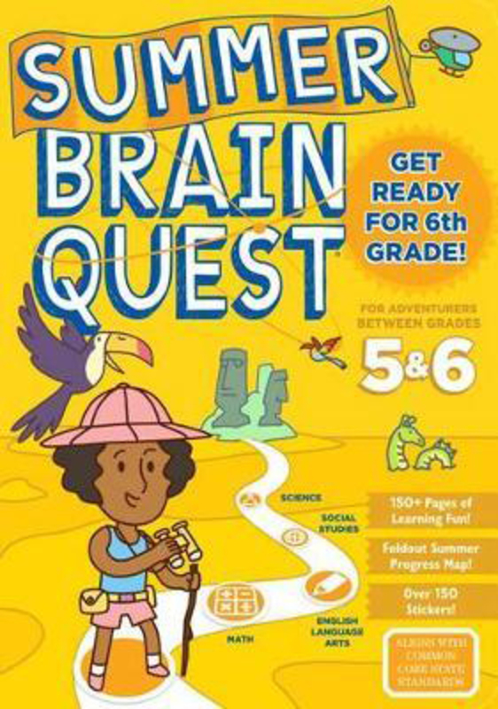 Summer Brain Quest Get Ready for 6th Grade, Paperback Book, By: Workman Publishing