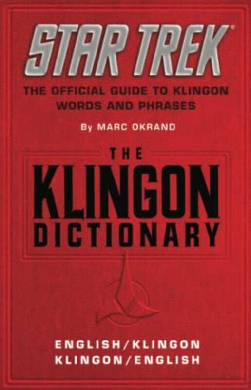 

Klingon Dictionary by Marc Okrand - Paperback