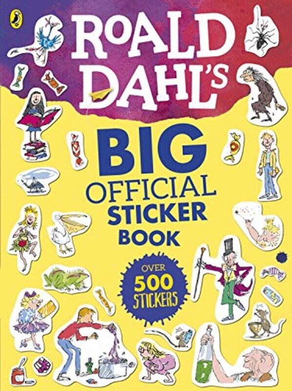 

Roald Dahls Big Official Sticker Book by Chris Anderson-Paperback