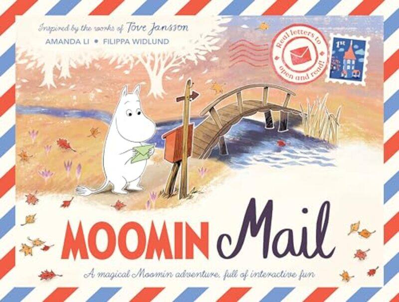 

Moomin Mail Real Letters To Open And Read by Li, Amanda..Hardcover