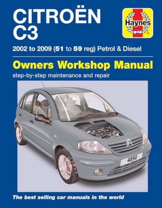 

Citroen C3 Petrol and Diesel 02 09 Haynes Repair Manual by Haynes Publishing-Paperback