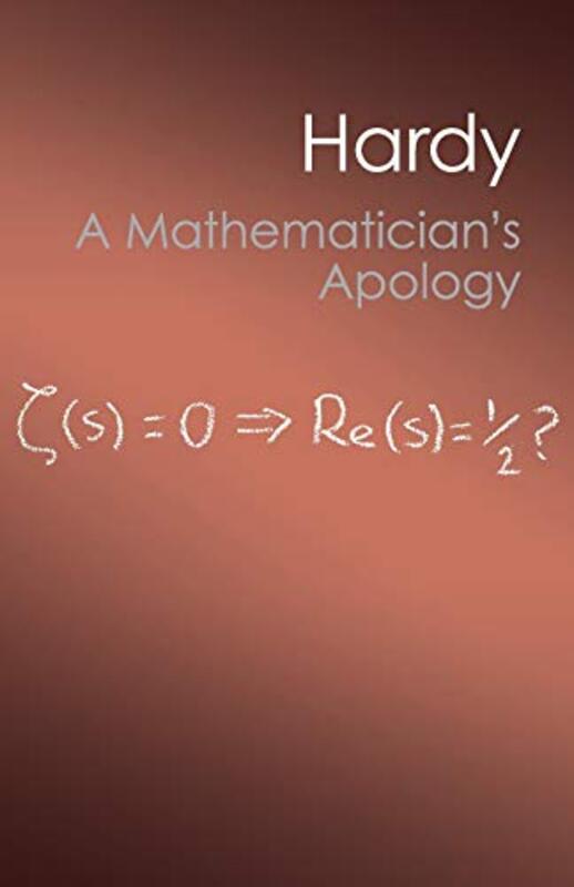 A Mathematician'S Apology By Hardy, G. H. - Snow, C. P. Paperback