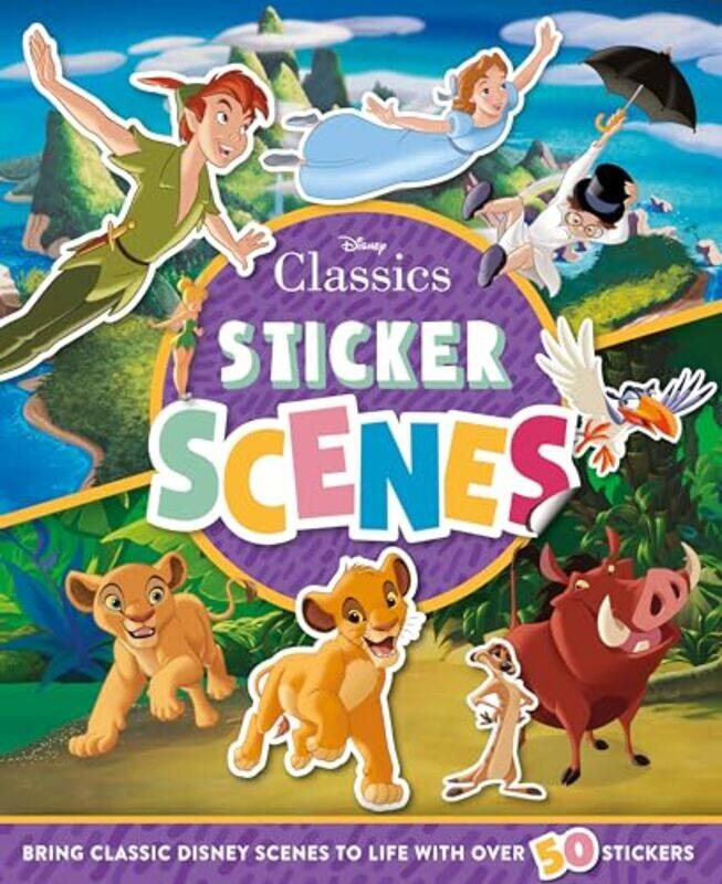 

Disney Classics Sticker Scenes by Yoko AkamaSarah PinkShanti Sumartojo-Paperback