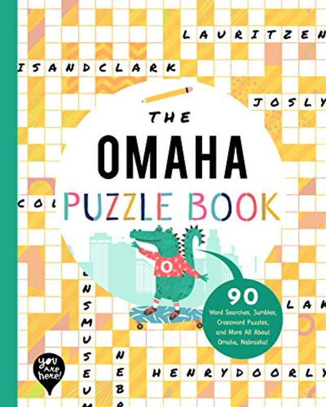 

Omaha Puzzle Book by YOU ARE HERE BOOKS-Paperback