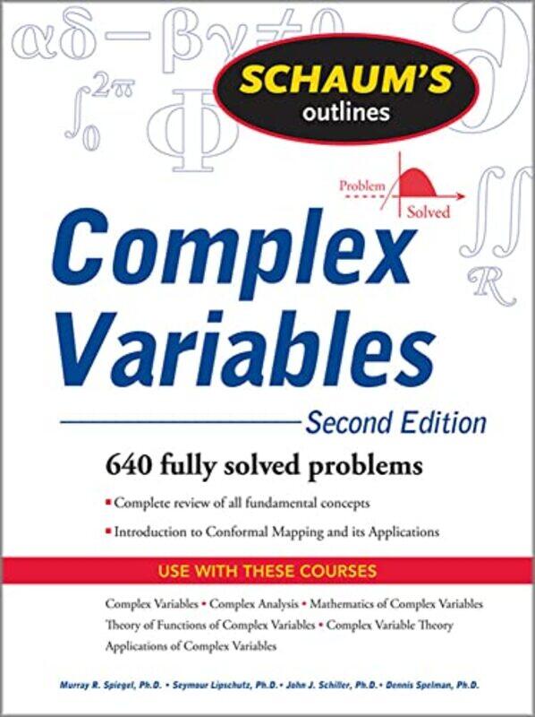 

Schaums Outline of Complex Variables 2ed by A Aleksandrov-Paperback