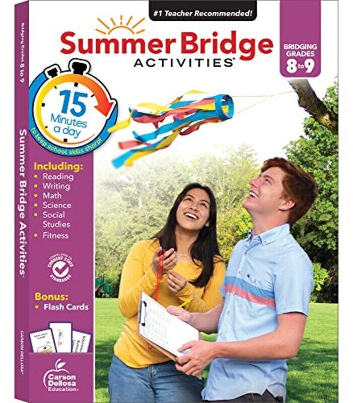 

Summer Bridge Activities, Grades 8 - 9: Volume 10 , Paperback by Summer Bridge Activities - Carson Dellosa Education