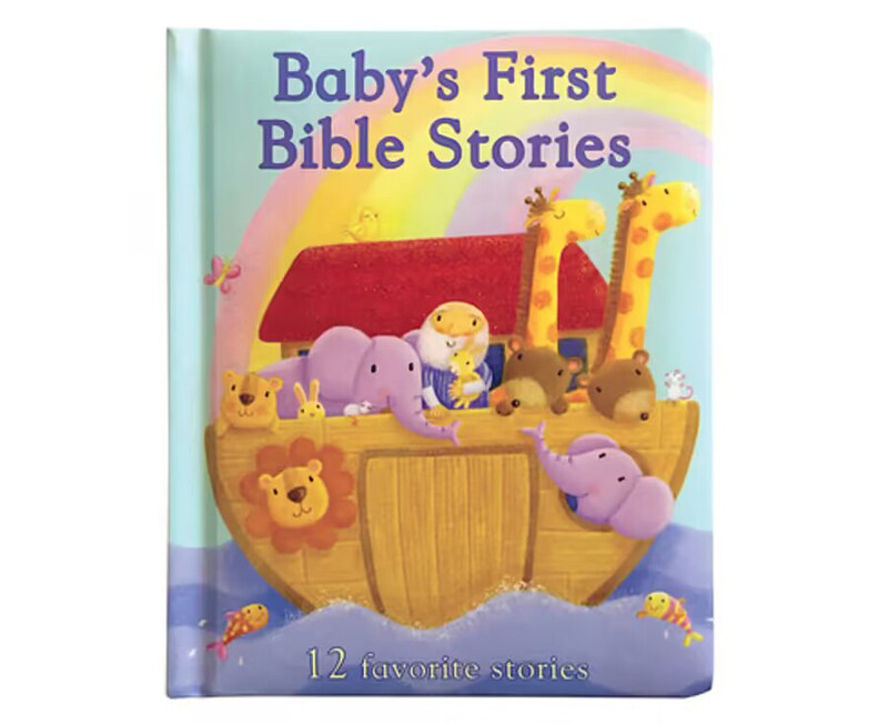 

Baby's First Bible Stories 12 Favorite Stories, Board Book, By: Rachel Elliot, Caroline Williams and Cottage Door Press