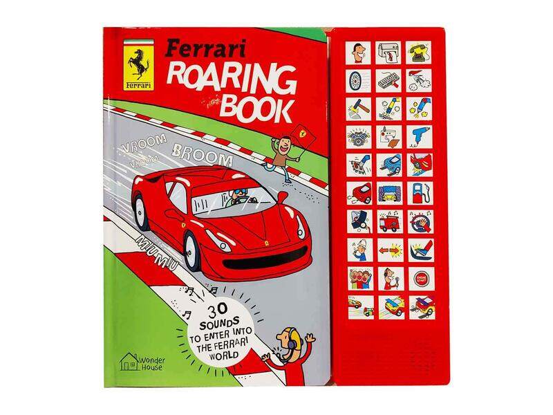 Ferrari Roaring Book: Illustrated Sound Board Book, Board Book, By: Wonder House Books