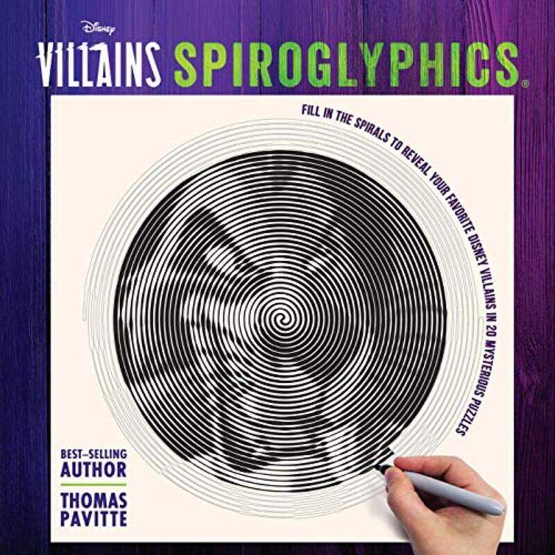 

Disney Villains Spiroglyphics By Pavitte Thomas - Paperback