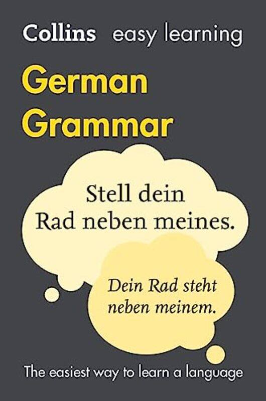 

Easy Learning German Grammar By Collins Dictionaries Paperback