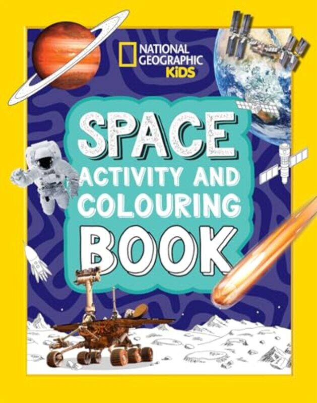 

Space Activity and Colouring Book by Peggy Hackney-Paperback