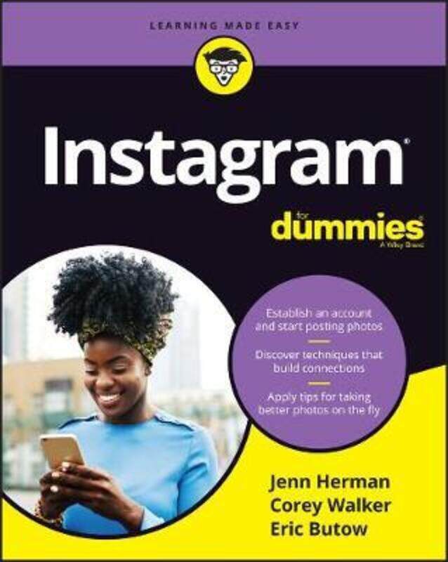 

Instagram For Dummies.paperback,By :Herman, Jenn - Walker, Corey - Butow, Eric