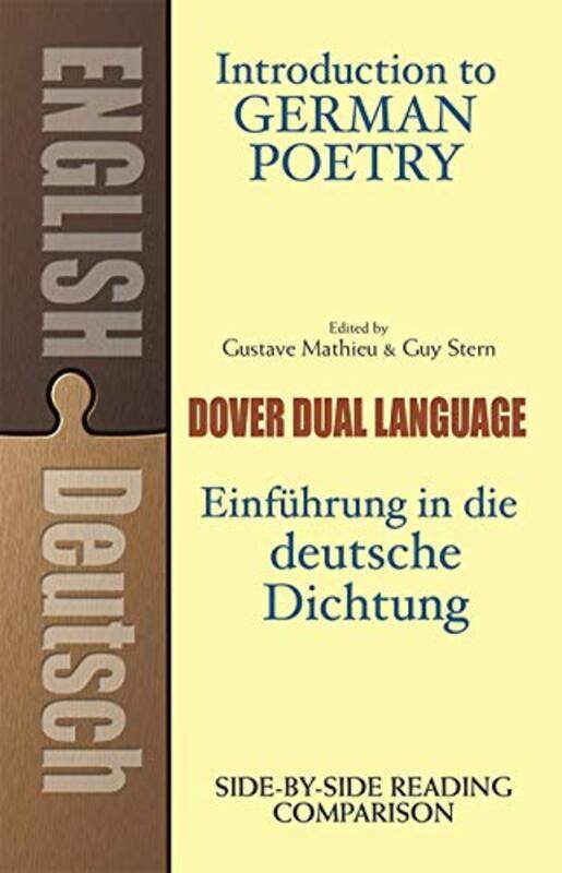 

Introduction to German Poetry by Gustave Mathieu-Paperback