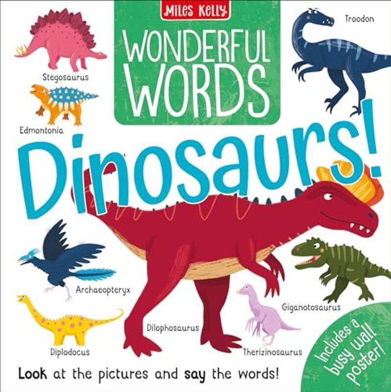 

C48Hb Wonderful Dinosaurs by Miles Kelly - Hardcover