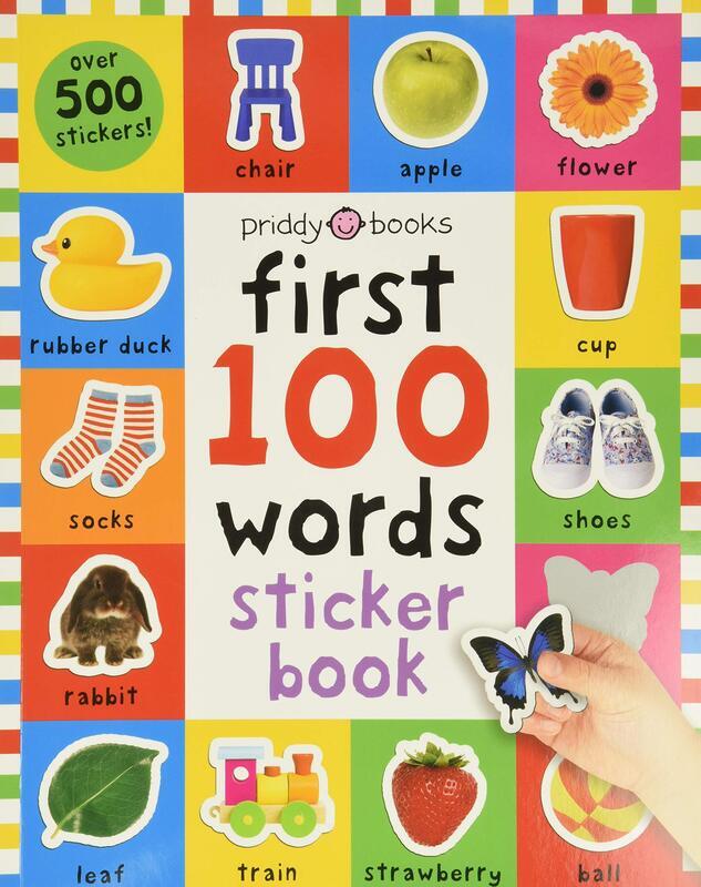 First 100 Words Sticker Book (Play and Learn), Paperback Book, By: Roger Priddy