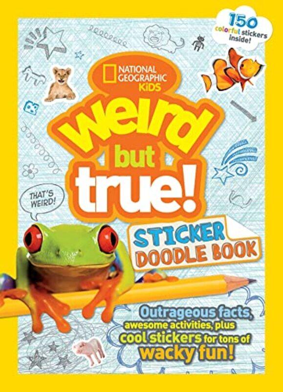 

Weird But True! Sticker Doodle Book by Kahoot-Paperback