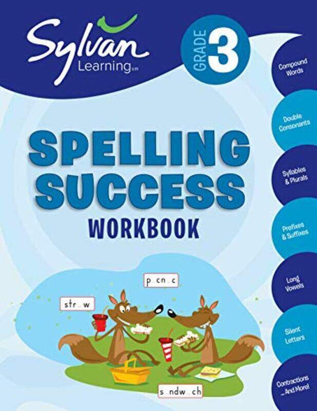 

Third Grade Spelling Success (Sylvan Workbooks) , Paperback by Sylvan Learning