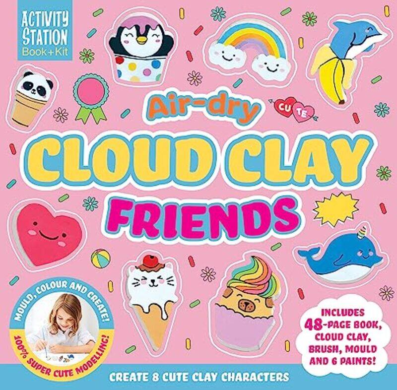 

AirDry Cloud Clay Friends -Paperback