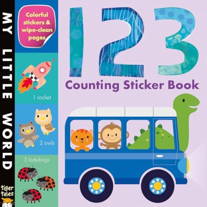 

123 Counting Sticker Bk By Stickers - Paperback