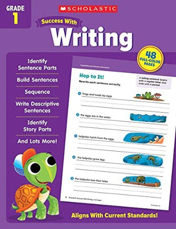 

Scholastic Success With Writing Grade 1 By Scholastic Teaching Resources Paperback